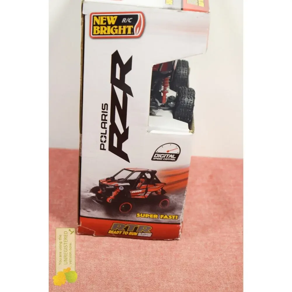 New Bright RC Polaris Pro 1:43 Scale: Remote Control ATV